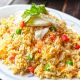 Tasty fried Rice pineapple with chicken In Koh, Samui Thailand